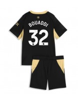 Manchester City Ayyoub Bouaddi #32 Venkovní dres pro děti 2026-27 Krátký Rukáv (+ trenýrky)
